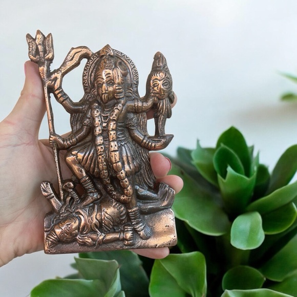 Goddess Kali copper statue - Picture 1 of 1